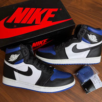 Nike Sneakers Air Jordan 1 Retro High Og Black/White-Game Royal-Black