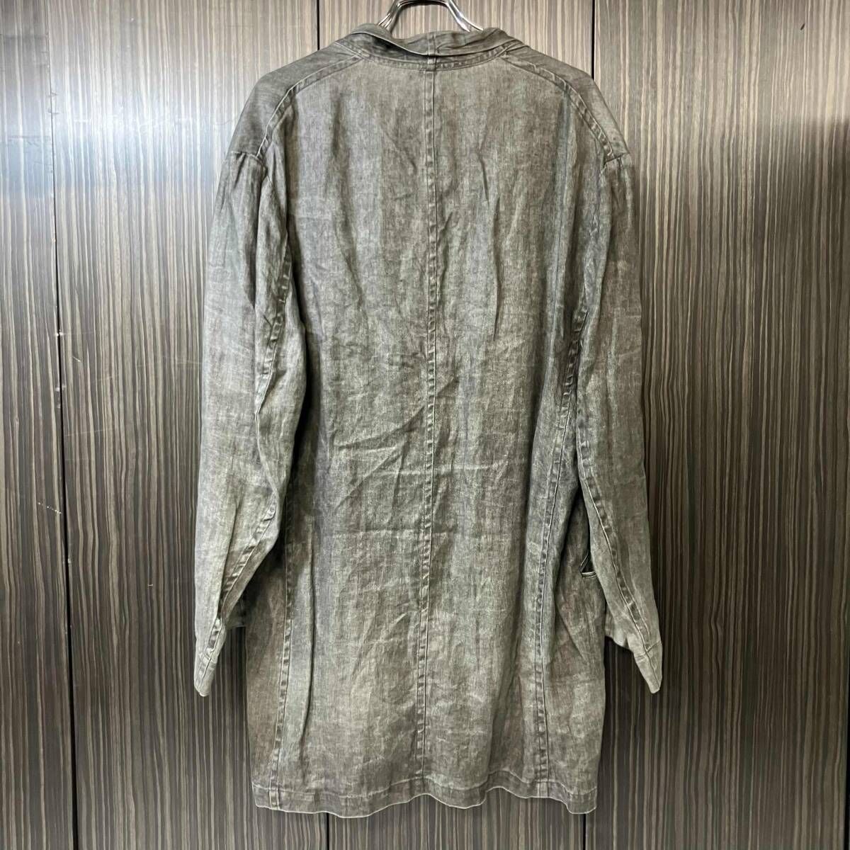 Tailored Jacket 24Ss Yohji Yamamoto Pour Homme Ink Dyed Twill Lapel Switching