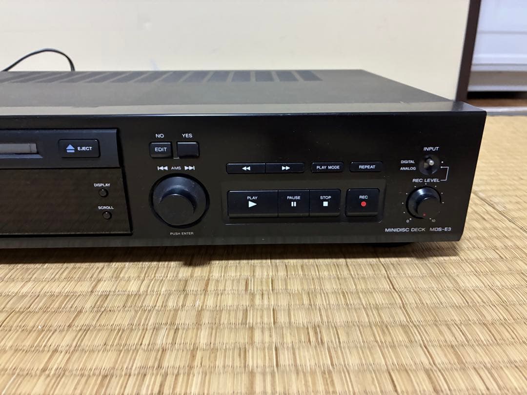 Sony Cd Md Cassette Deck Mds-E3