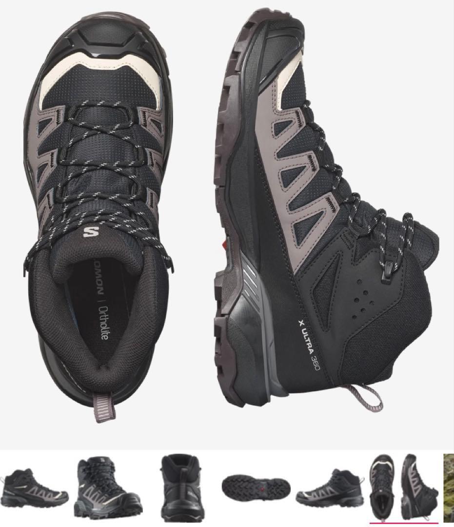Salomon Mountaineering Trekking Boots X Ultra 360 Mid Gore-Tex