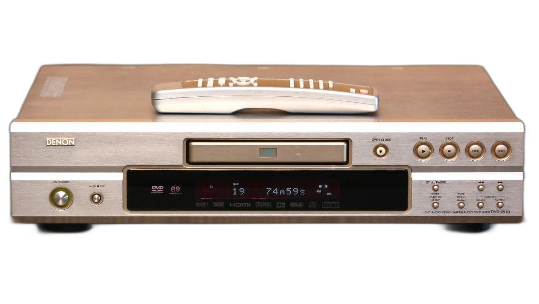 Denon Cd Sacd Player Dvd-2910 Cd/Dvd/Sacd