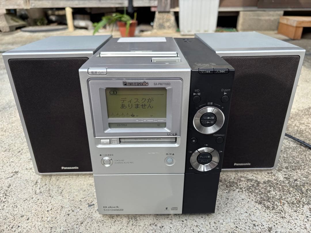 Panasonic Mini Component Systems Sa-Pm770Sd