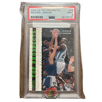 Nba Ud Top Prospects Michael Jordan Psa9
