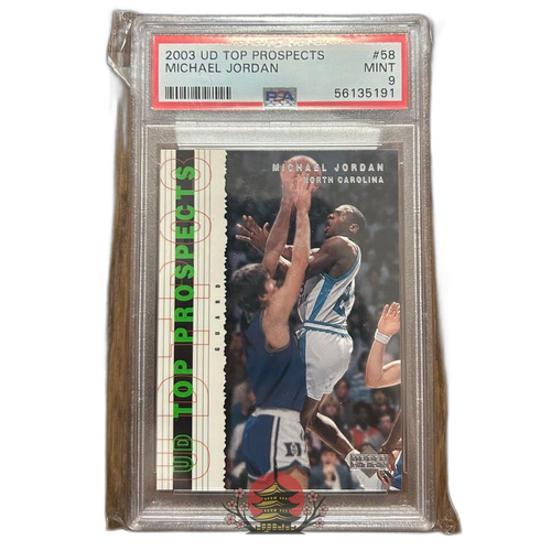 Nba Ud Top Prospects Michael Jordan Psa9
