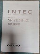 Onkyo Others Sr-211Mpro