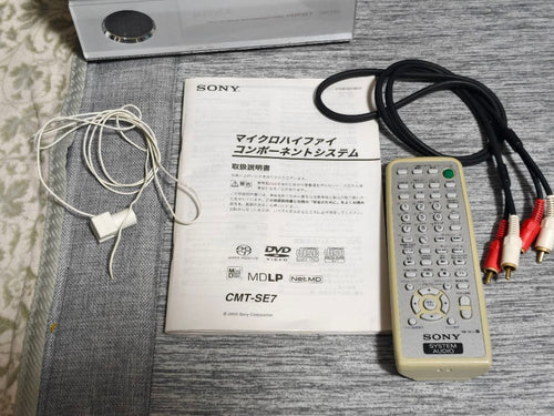 Sony Mini Component Systems Cd/Dvd Cmt-Se7