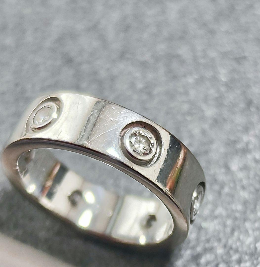 Cartier Ring K18Wg 50