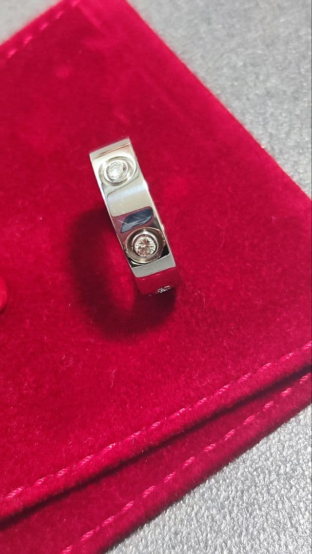 Cartier Ring K18Wg 50