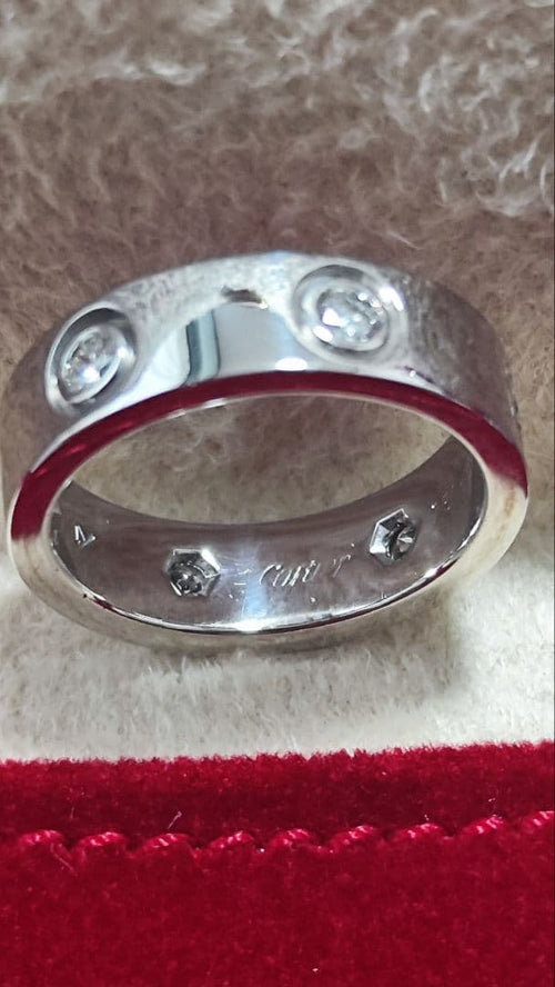 Cartier Ring K18Wg 50