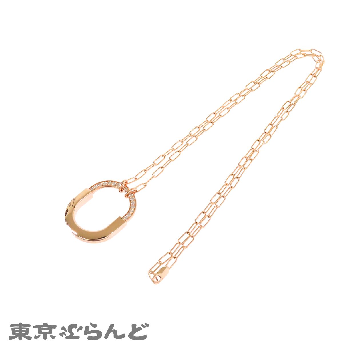 Necklace Tiffany&Co. K18Pg 0.33Ct 101876784