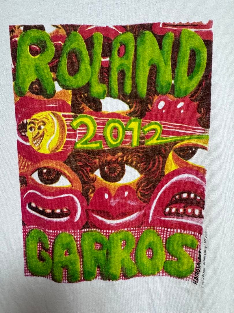 T-Shirts Roland Garros Paris 2012 T L