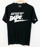 T -Shirt A Bathing Ape M For Life By Bape/T