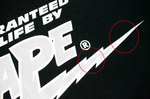 T -Shirt A Bathing Ape M For Life By Bape/T