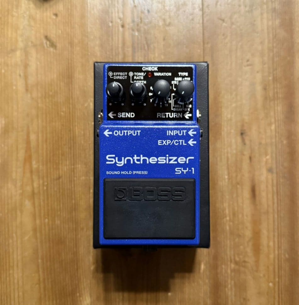Boss Guitar Effector Synthesizer Sy-1