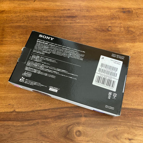 Lecteurs audio numériques Sony Nw-S765K