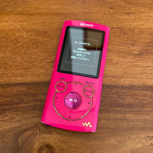 Lecteurs audio numériques Sony Nw-S765K