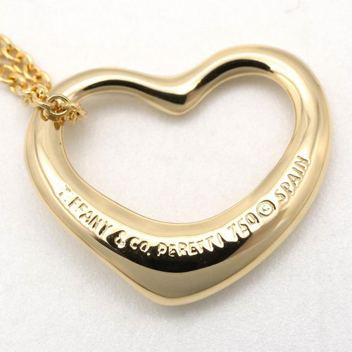 Tiffany Necklace Co K18 Used A