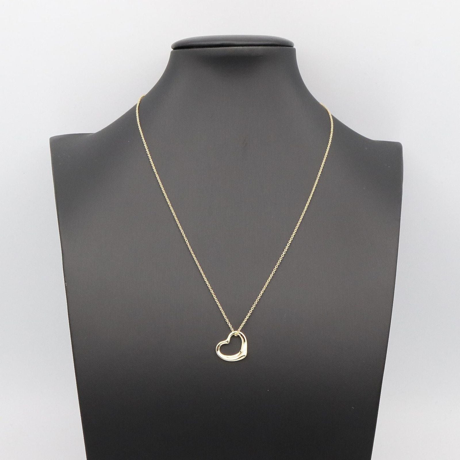 Tiffany Necklace Co K18 Used A