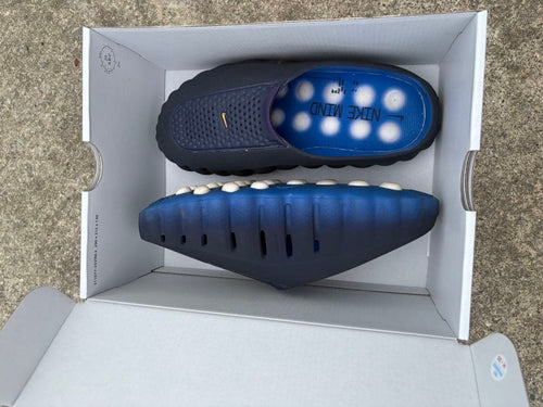 Nike Air Force Sandals Mind 001 Mules "Blackened Blue"