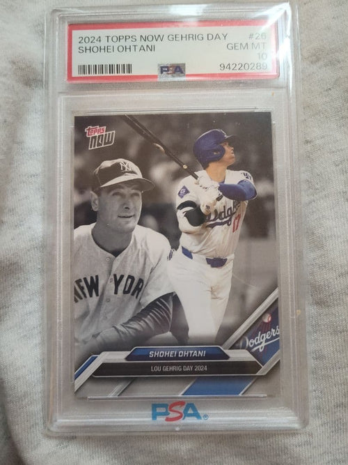 Topps Mlb Psa10 2024 Now