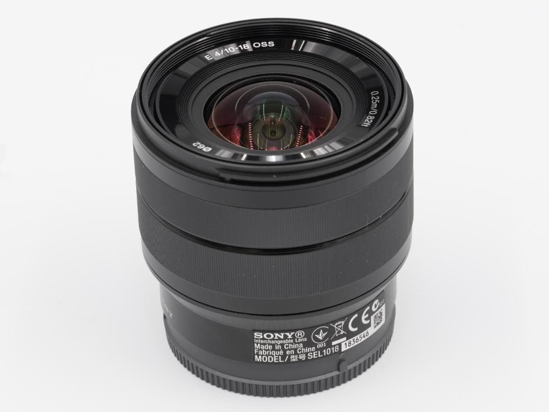 Sony Zoom Lenses 1 Sel1018 E10-18Mm F4