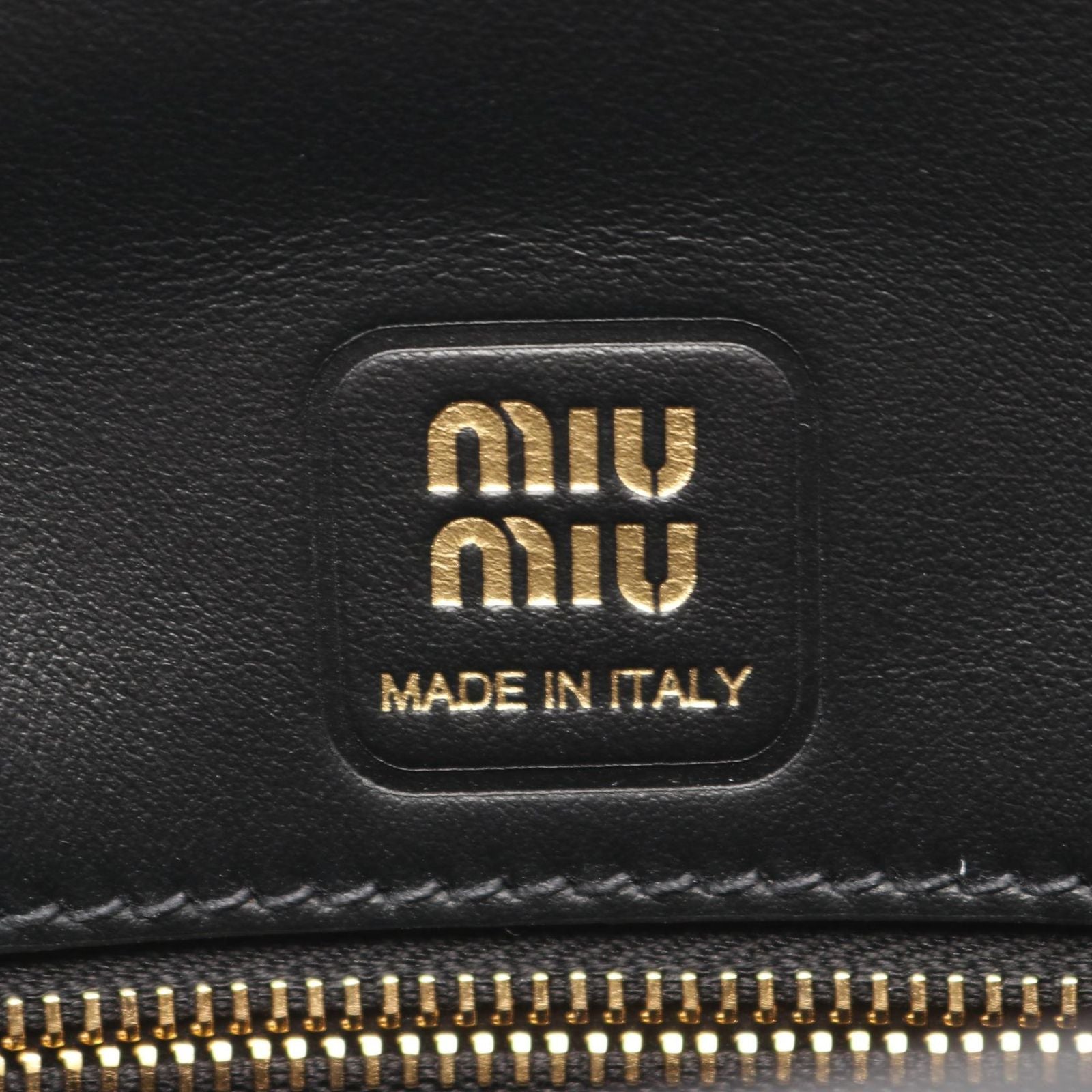 Miu Handbag Crm Fine Calf 5Bd270 Used A