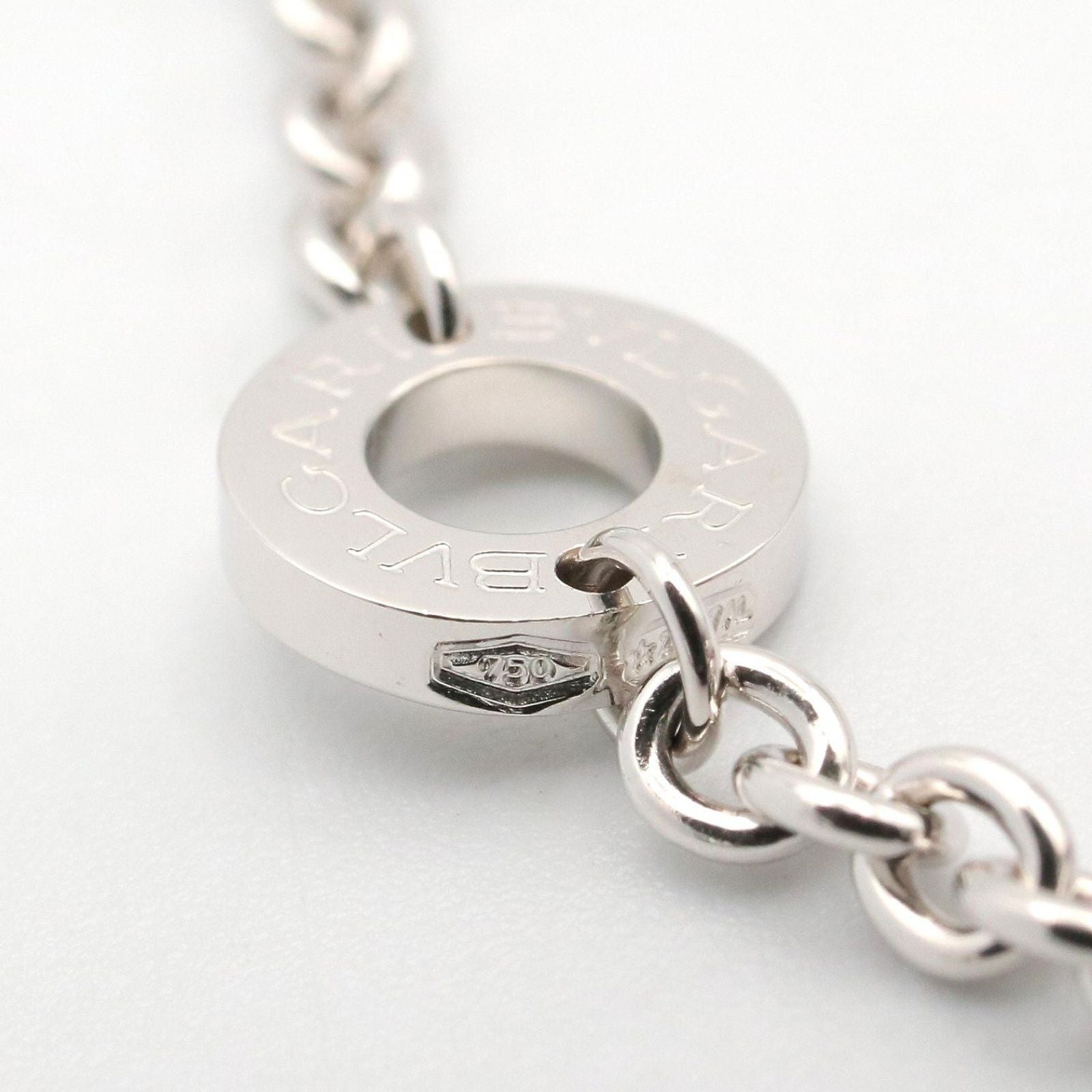 Bvlgari Necklace 38.5/45 K18Wg