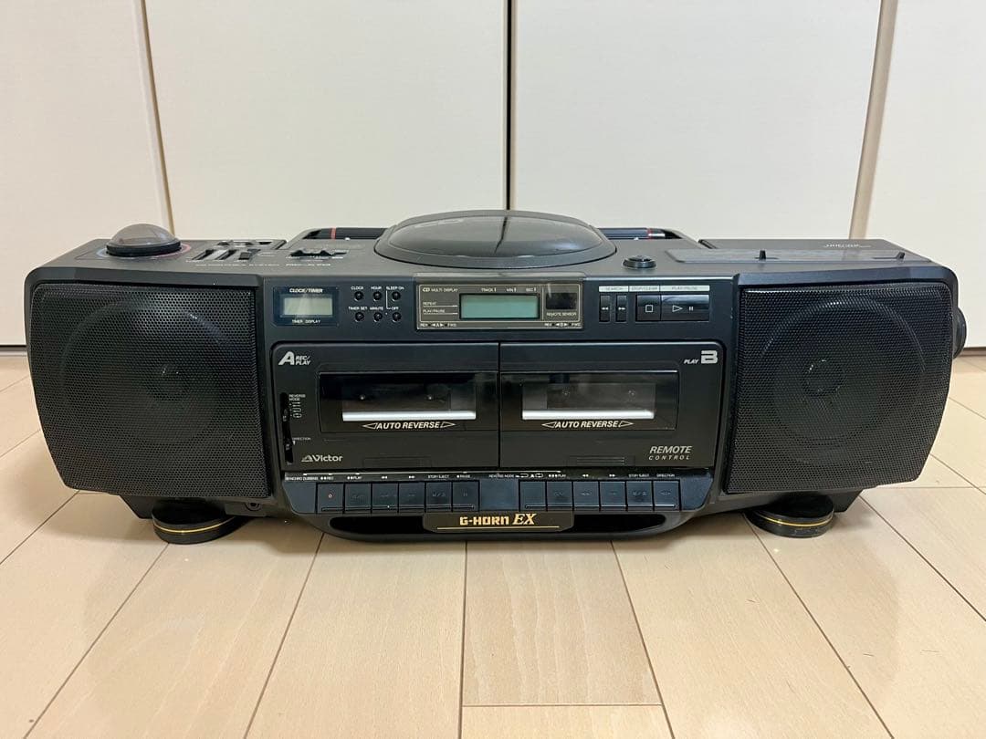 Victor Radios Radio Cassette Players Rc-X70 Cd G-Horn Ex