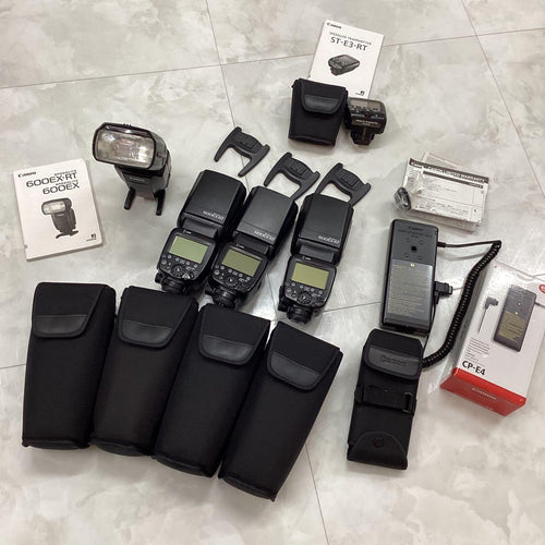 Canon Flash Speedlite 600Ex-Rt4 Cp-E4St-E3-Rt