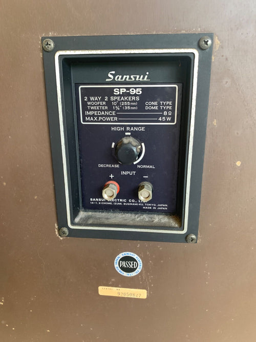 Sansui Speaker Sp-95