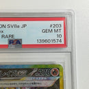 Pok Mon Tcg Pokemon Card Game Mc640S [Psa10] Ex Sar 203/187