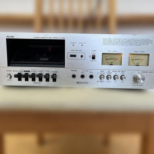 Cd, Md Cassette Decks Aurex Pc-3060