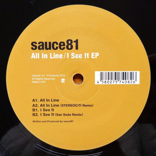 Japanese Music Sauce81 All In Line I See It Ep