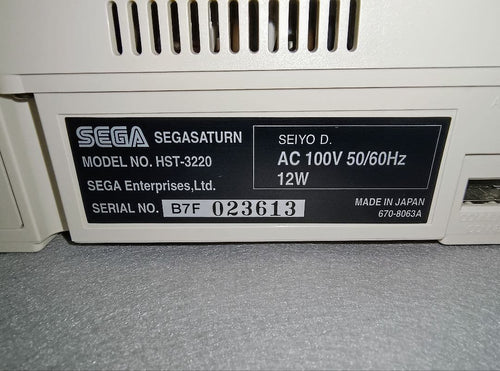Sega Body Hst-3220 Ss Saturn