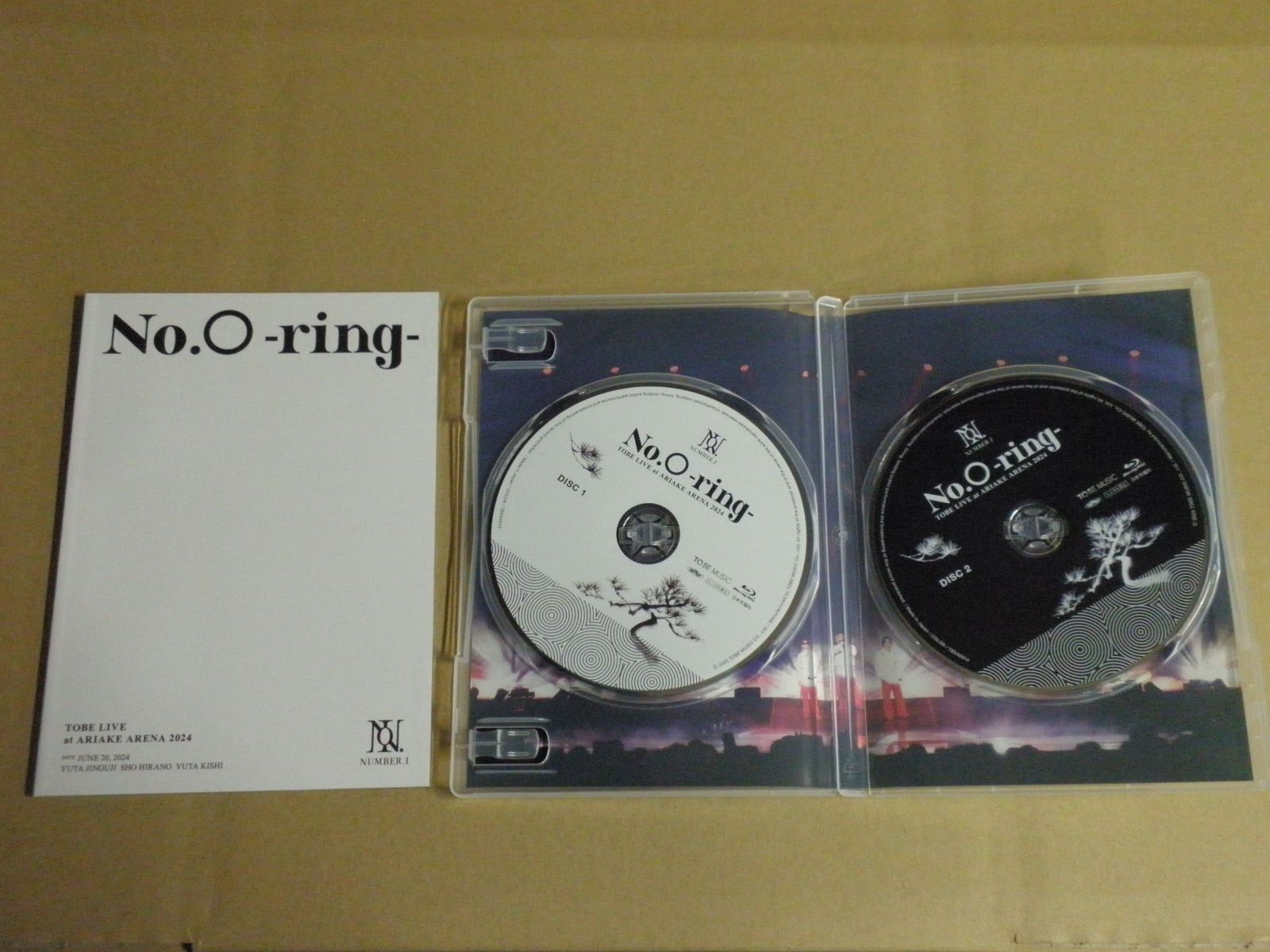 Music Blu-Ray Number_I Tobe Live At Ariake Arena 2024 No.O -Ring-