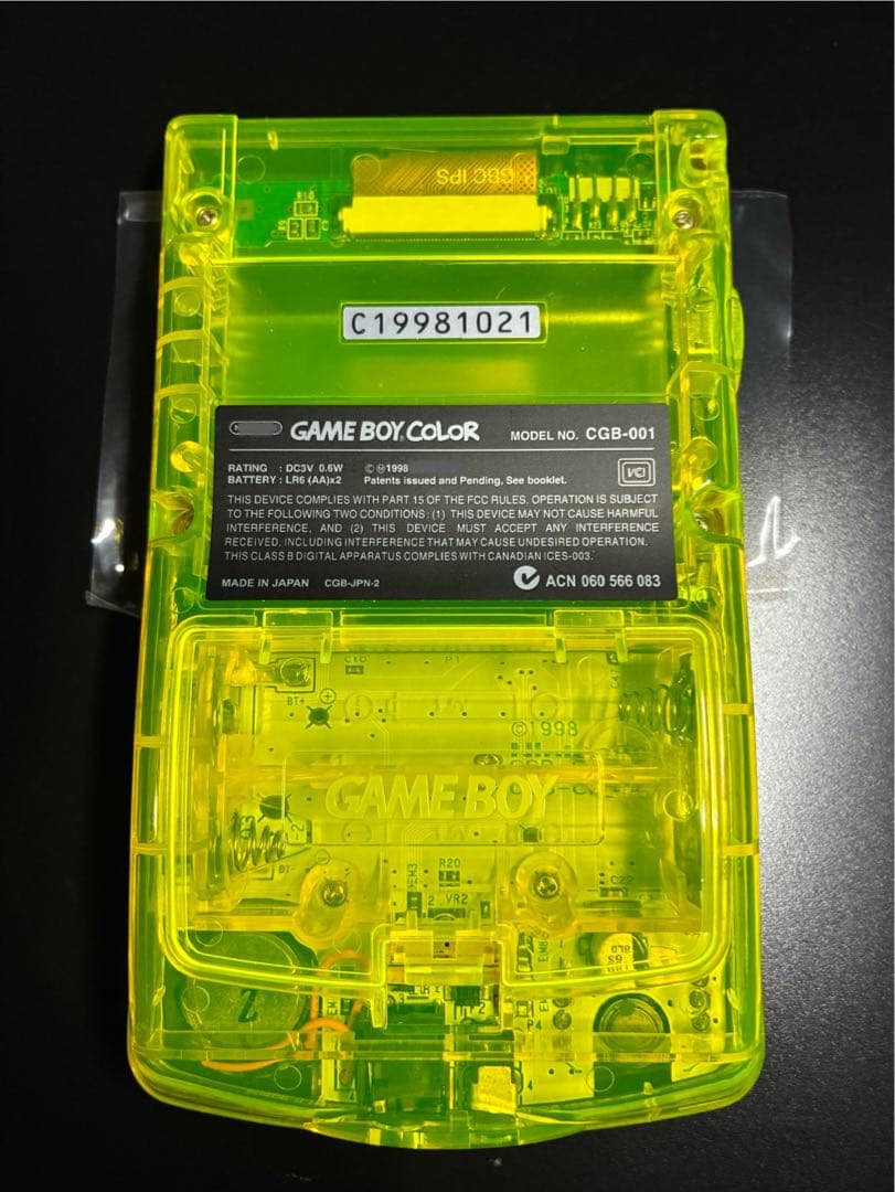 Gameboy Body (Color) Ips 2.6
