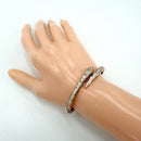 Bvlgari Bangle Wristband 18 Pg Au750 14 K18 23.0G