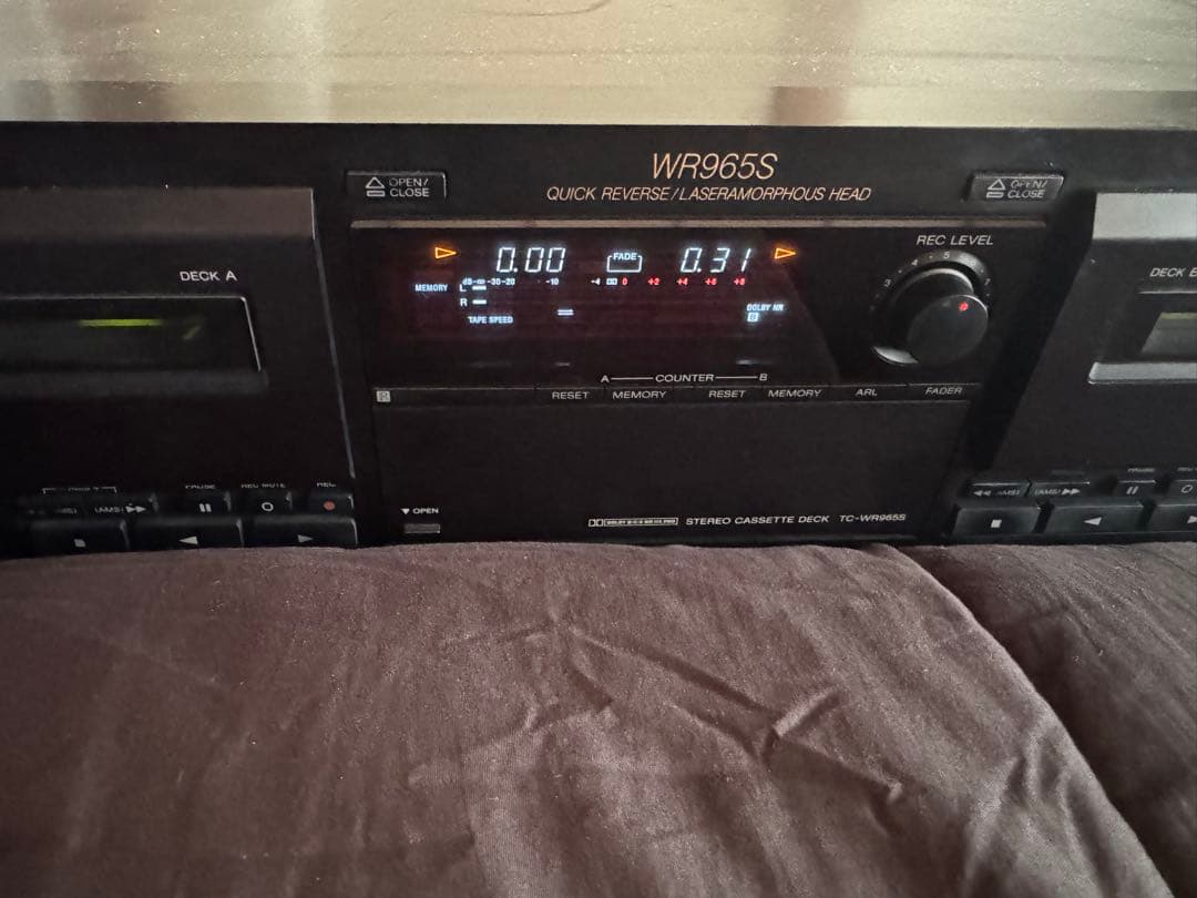 Cd, Md Cassette Decks Sony Wr965S