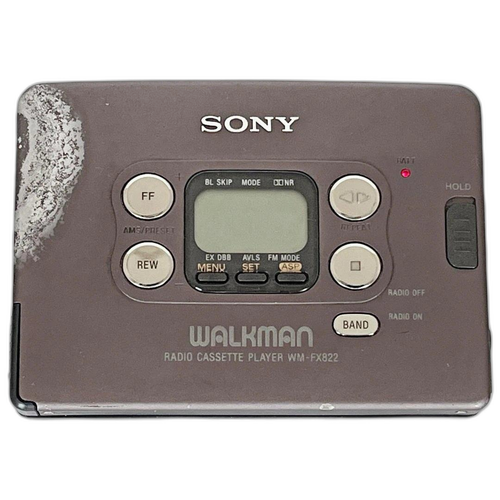 Sony Cassette Player Wm-Fx822 Ok