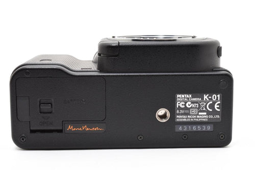 Pentax Mirrorless Interchangeable Lens Cameras K-01