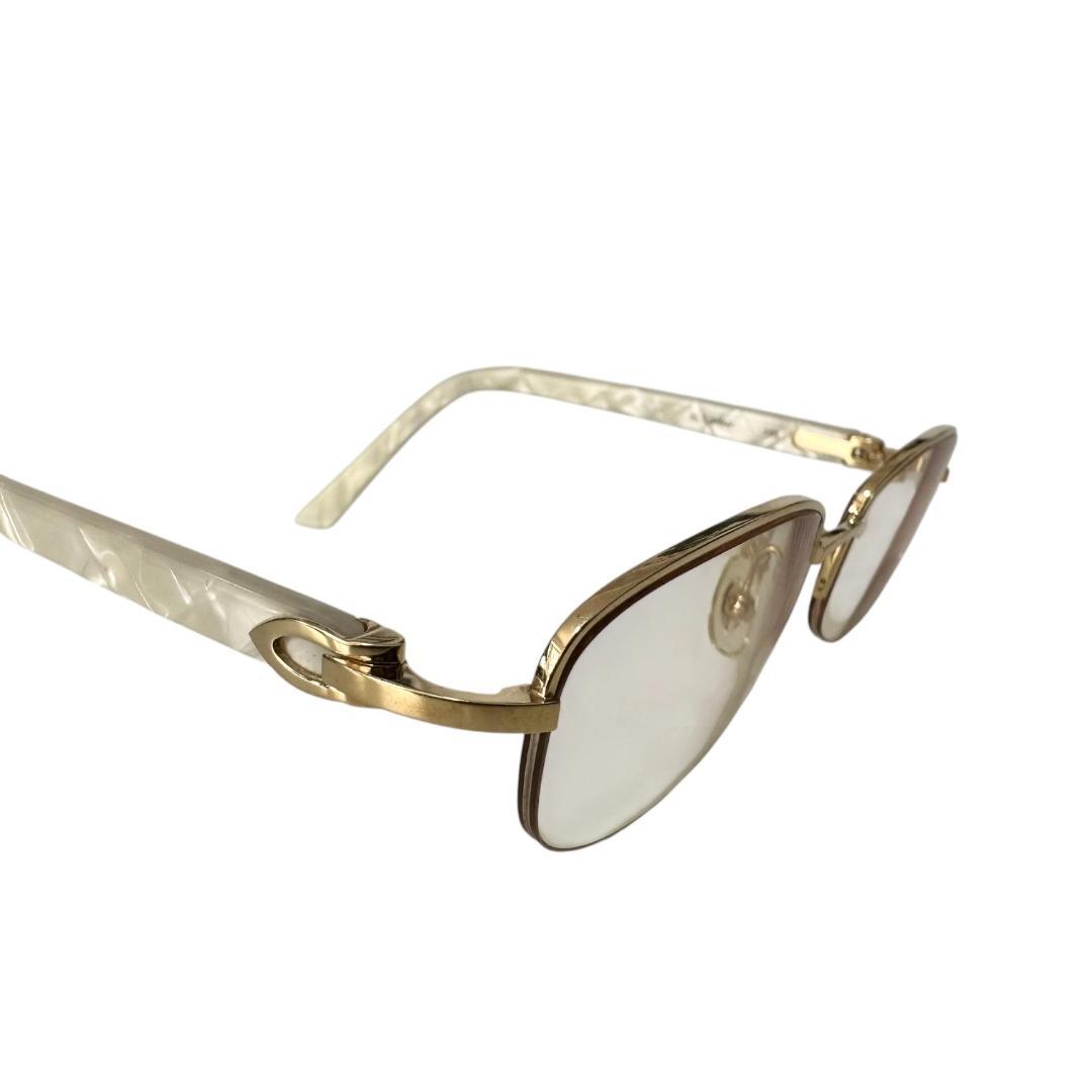 Cartier Glasses Gold Sunglasses