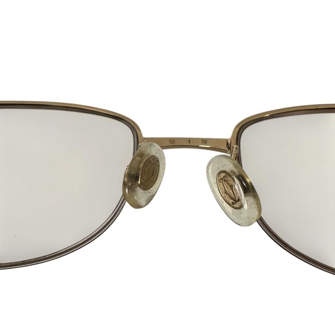 Cartier Glasses Gold Sunglasses