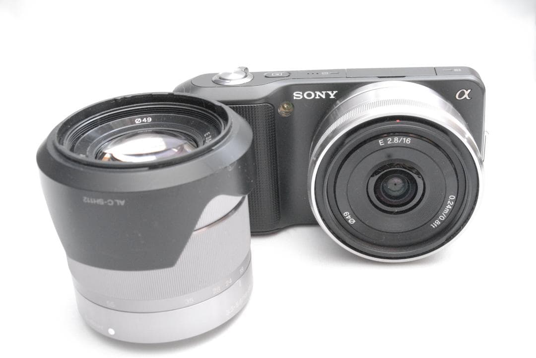 Sony Mirrorless Interchangeable Lens Cameras Nex-3/E 16Mm/18-55Mm