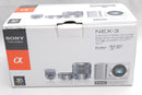 Sony Mirrorless Interchangeable Lens Cameras Nex-3/E 16Mm/18-55Mm