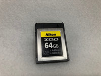 Nikon Microsd Memory Cards Xqd 64Gb