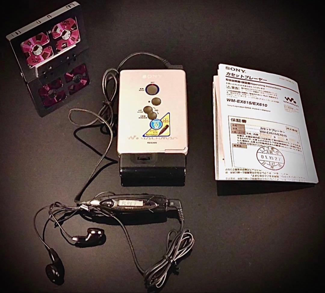 Sony Digital Audio Player Wm-Ex610 B