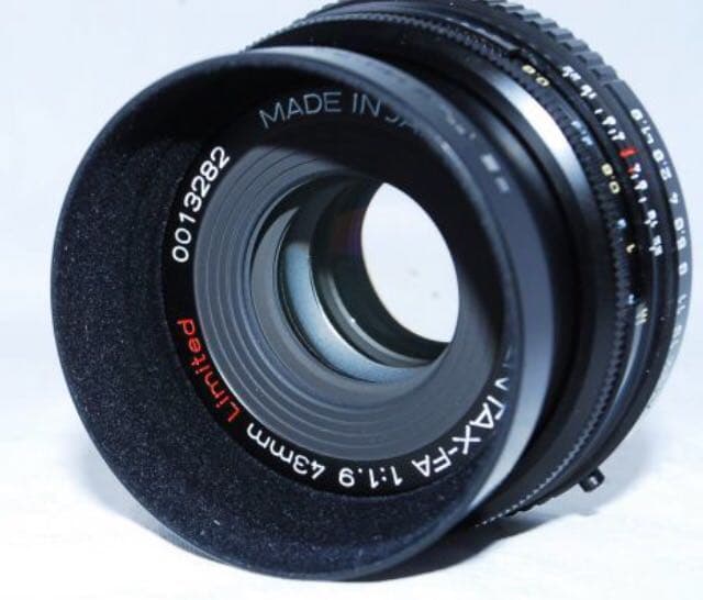 Canon Lens (Single Focus) Pentax Smc Pentax-Fa43Mm F1.9