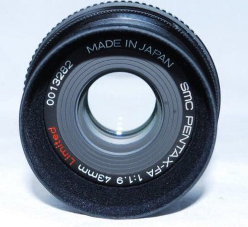 Canon Lens (Single Focus) Pentax Smc Pentax-Fa43Mm F1.9