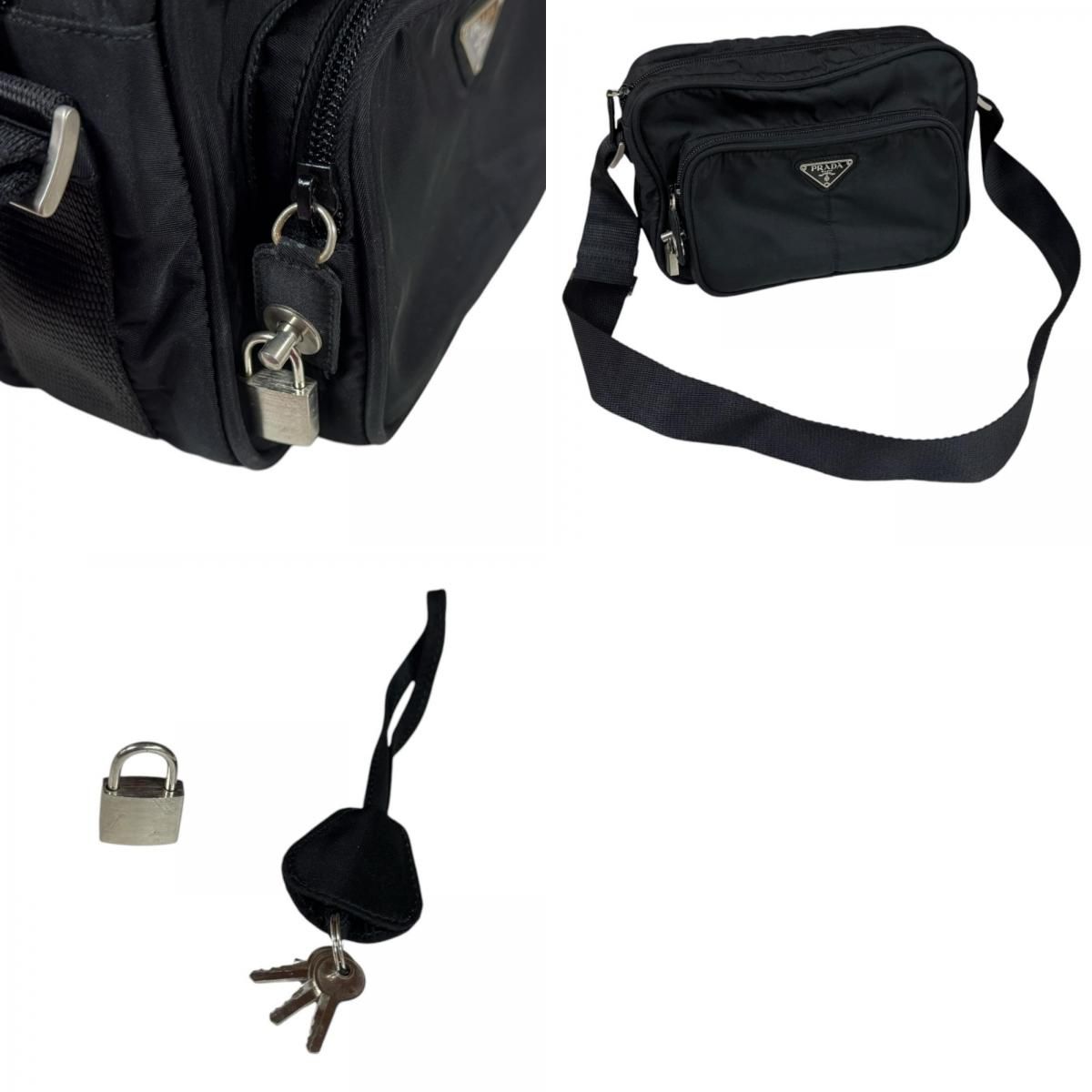 Prada Shoulder Bag B7558 /Nero