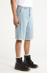 Others Honor The Gift Novelty Denim Shorts Light Indigo